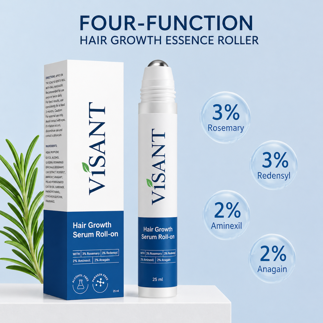 Hair Growth Serum Roll-On – Anti Hair Loss & Thinning Hair Regrowth Treatment