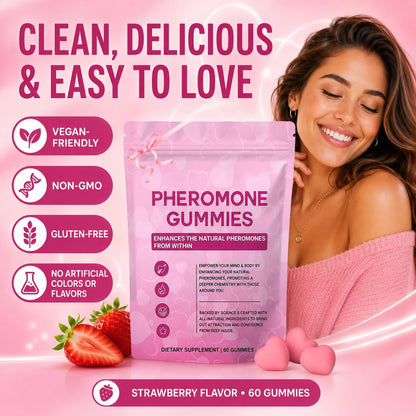 Pheromone Gummies for Women | Natural Scent & Confidence Support