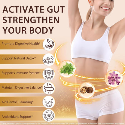Wormwood Black Walnut Clove Complex | 18-in-1 Gut Cleanse Formula