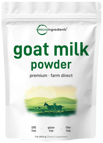 Grass-Fed Goat Milk Powder | Pure Australian Source | 1 Lb