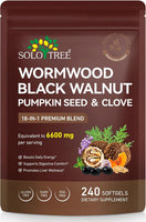 Wormwood Black Walnut Clove Complex | 18-in-1 Gut Cleanse Formula