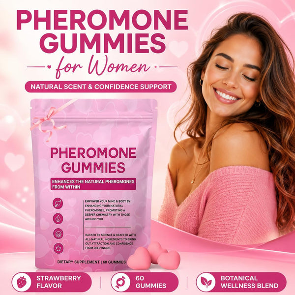 Pheromone Gummies for Women | Natural Scent & Confidence Support