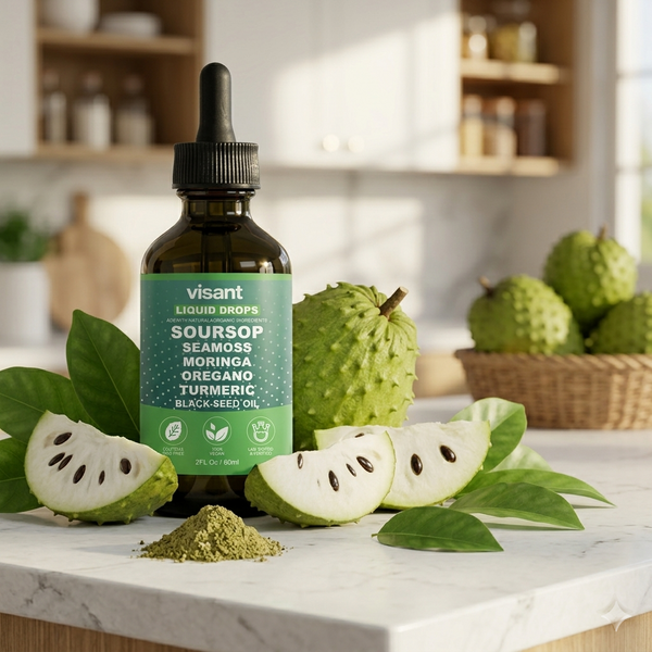 Soursop Liquid Drops – Graviola Antioxidant & Immune Support Supplement 30ml