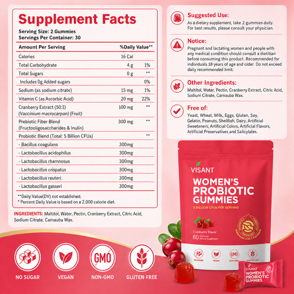 Women's Probiotic Gummies